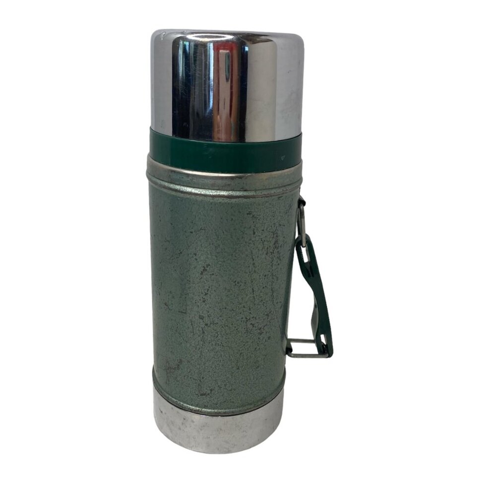 Vintage Aladdin Stanley 24 oz thermos wide mouth A-1350B Made in USA 80's‎